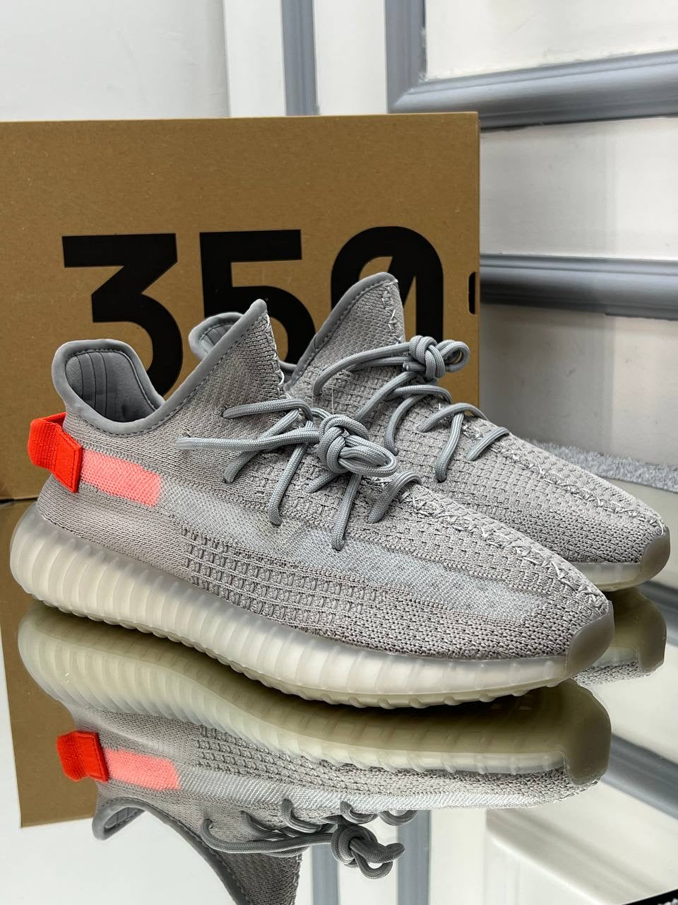 HOT Tail Light Adidas Yeezy Boost 350 Womens Silver Yeezy