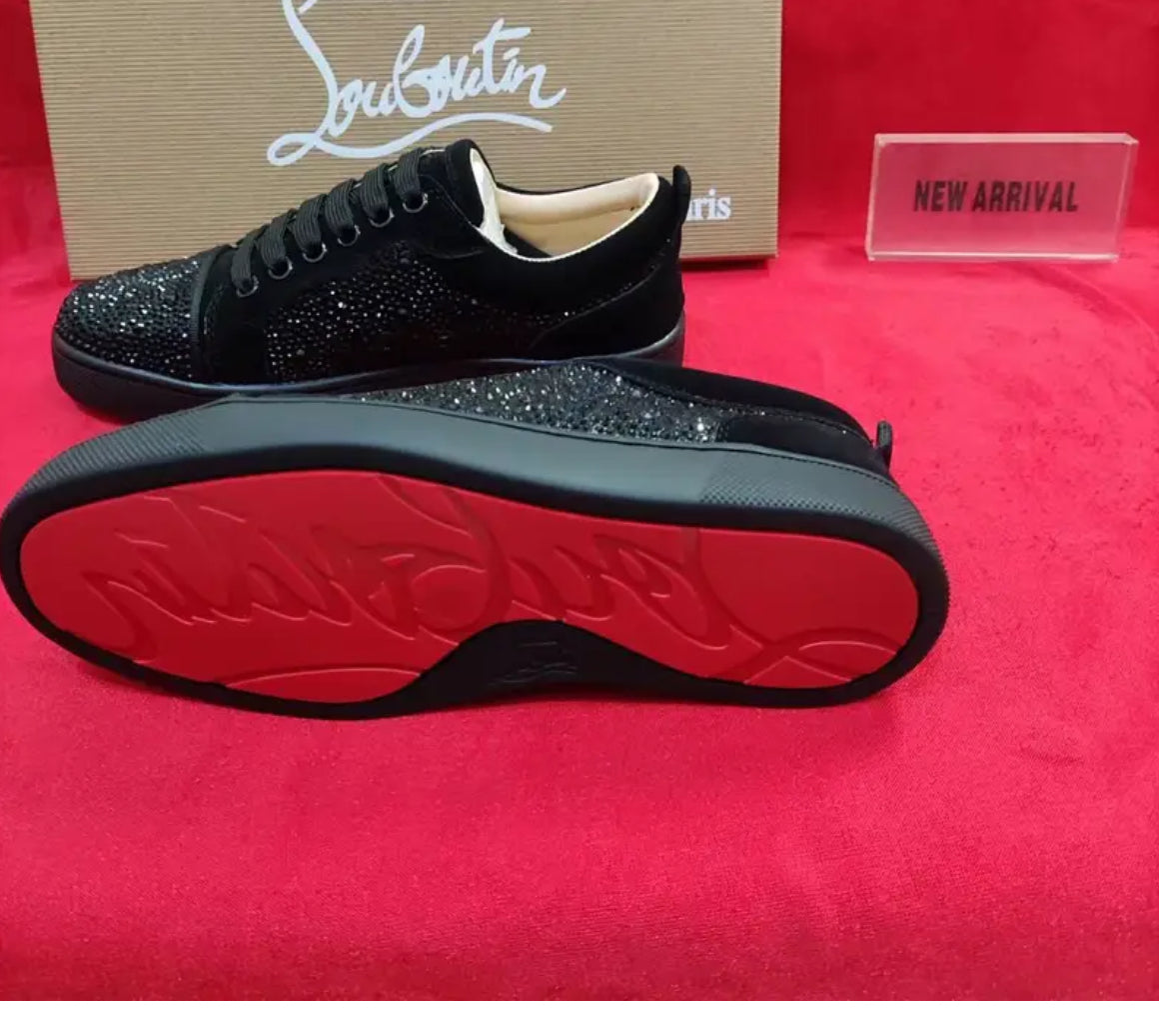 Christian Louboutin Black Sparkle BalkanTrendShop