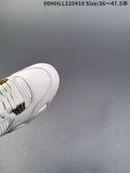 Air jordan 4 retro white/gold