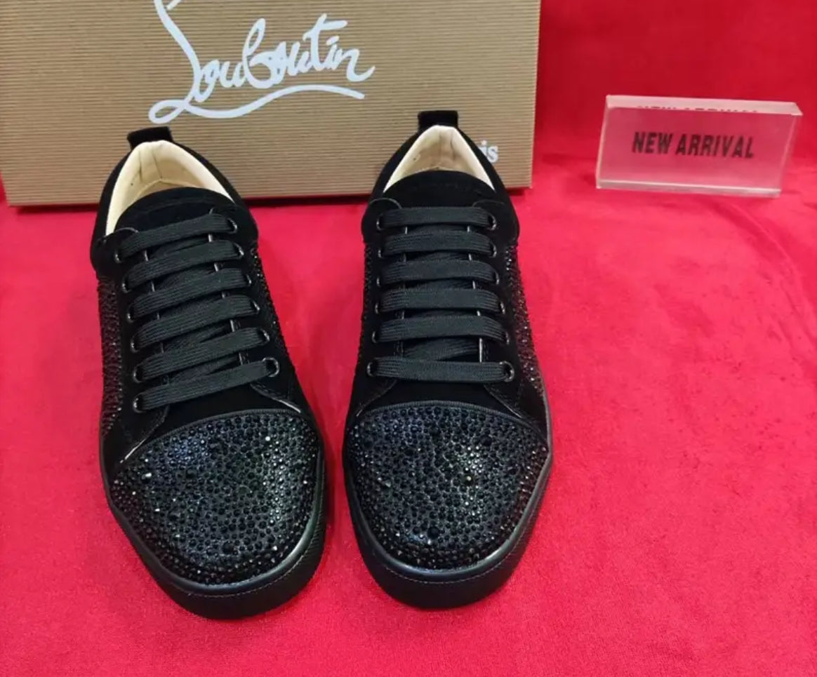 Christian Louboutin Black Sparkle