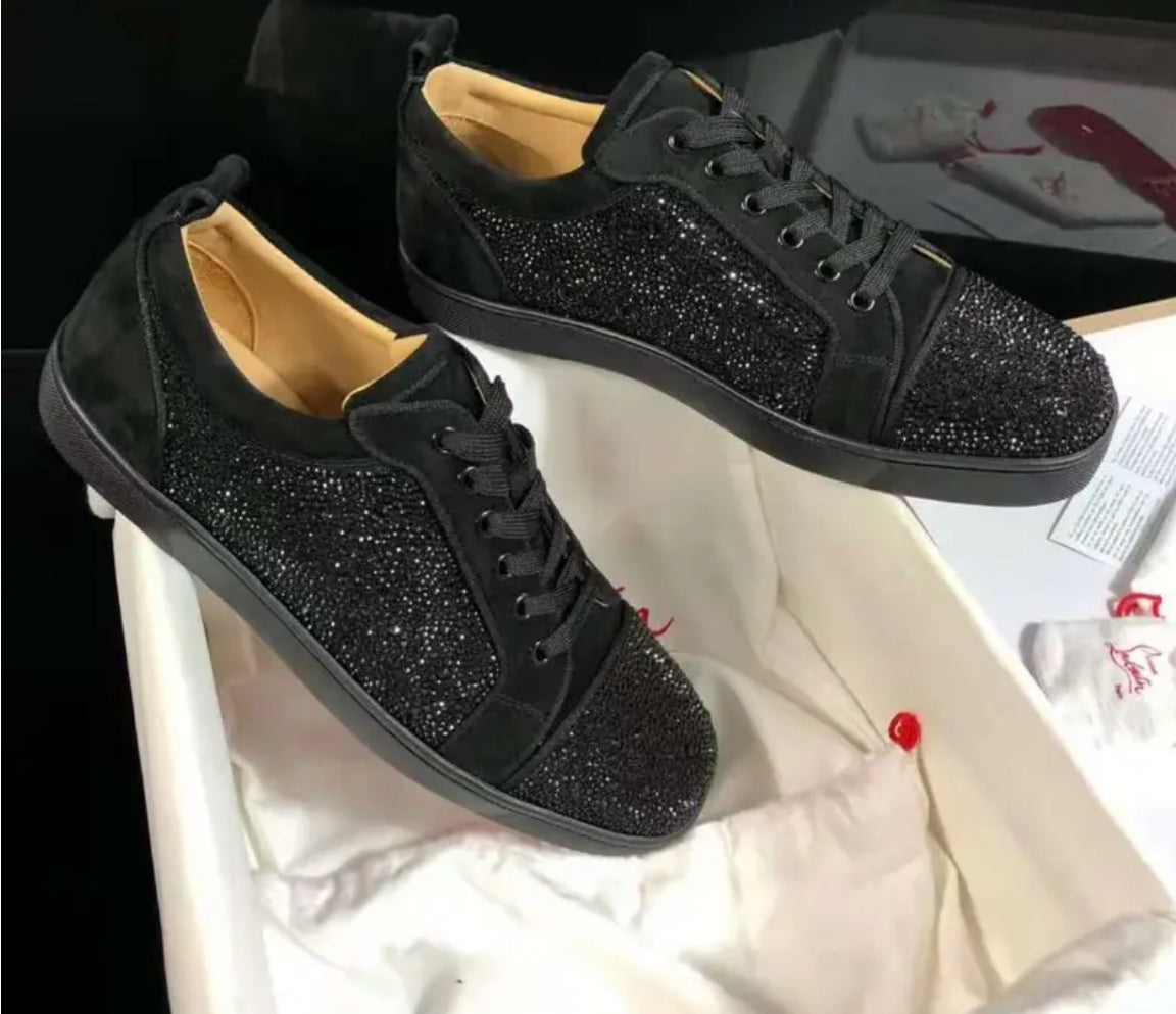 Christian Louboutin Black Sparkle