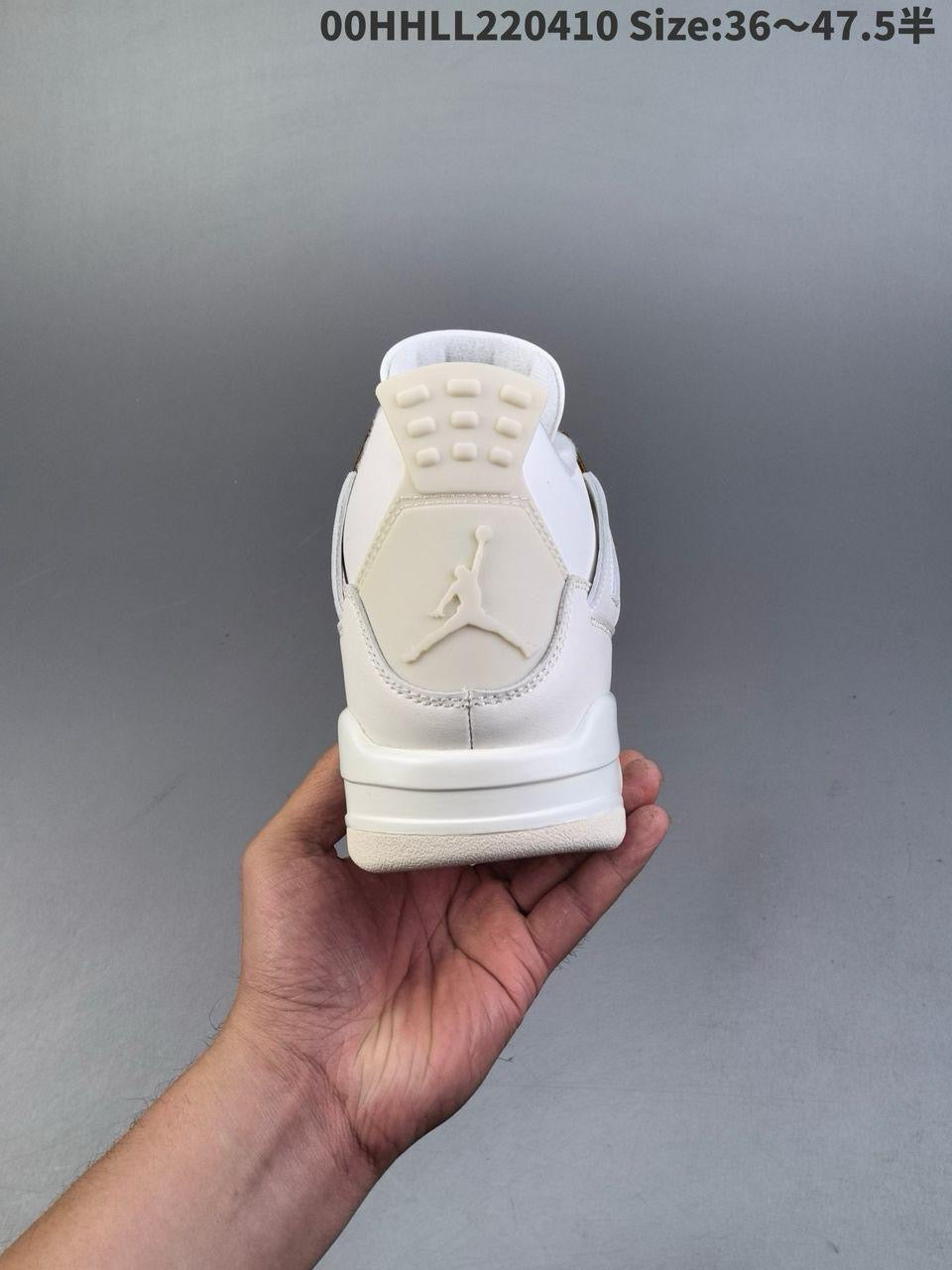 Air jordan 4 retro white/gold