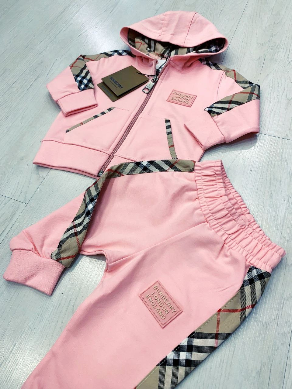 Burberry London Burberry Jogging Suit Womens Burberry Sweat Suit