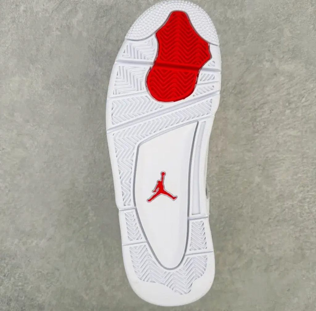 Air Jordan 4 retro white/red